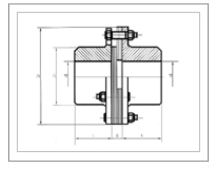 JZM型重型機械用膜片聯(lián)軸器
